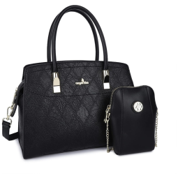 Zocai Bolsa de Ombro para Mulheres com Alças Ajustáveis e Removíveis