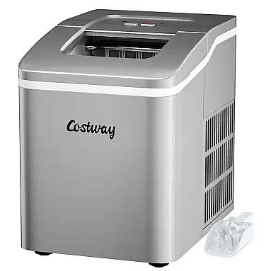 COSTWAY Máquina de Gelo Automática