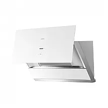 Coifa de embutir 76cm Robam branca aço inox 304 vidro motor BLDC 1200 CFM controle por gestos 9 velocidades 110V