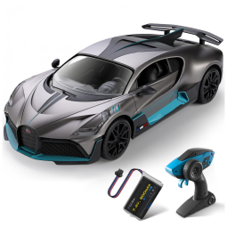 MIEBEL Carrinho de Controle Remoto Off Road até 12 km por hora, Tração 4 x 4, Idade Recomendada 6, MIEBELY, Cinza