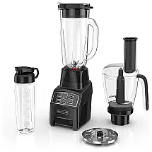 BLACKDECKER BL1275BGFP Liquidificador Profissional 5 em 1 com Processador de Alimentos, 110V, 800W, Preto