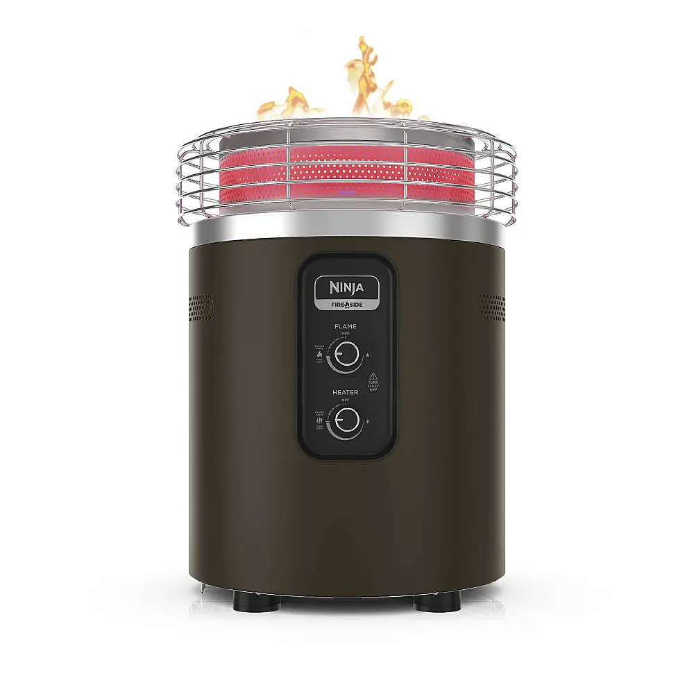 Fogueira Ninja Fireside360 OF101BR Aquecedor Externo a Gás Propano Cor Mocha 80.000 BTU