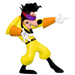 Enfeite Natalino Hallmark Keepsake 2025 Disney Max Powerline A Goofy Movie Amarelo, Plástico, 8,3 x 8,9 x 3,2cm