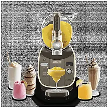 SLUSHi MAX Slushie Machine in Mocha. 12 Servings
