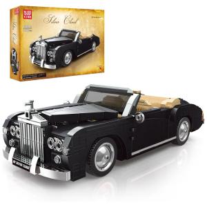 Kit de Construção Carro ATV Off Road com 617 Peças e Controle Remoto para Crianças e Adultos, Mould King, Laranja