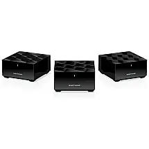 NAX1800 Roteador Wi Fi Mesh Vel 1,8 Gbps 1,5 GHz Área 418m2 25 Aparelhos, NETGEAR MK63S 100NAS, Preto