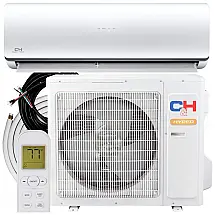 Cooper Hunter Hyper Heat 18.000 BTU, 20 SEER 10.3 HSPF Ductless Mini Split Ar Condicionado Bomba de calor 22F com conjunto de linha de cobre