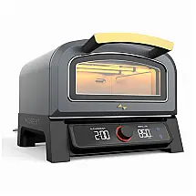 Forno de Pizza Elétrico Current Model P 12" Alta Temperatura 454°C Pedra Refratária Indoor Outdoor 110V