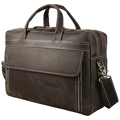 Bolsa Carteiro Masculina de Couro
