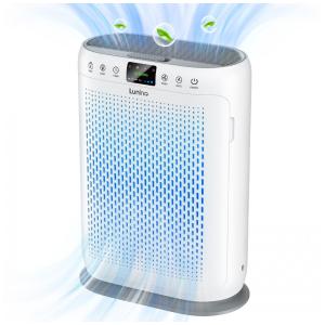 Purificador de Ar para Ambientes até 160m² com Filtro H13 HEPA, Sensor de Qualidade, Função de Aromaterapia e Visor LED PM2.5, 110V, Lunino