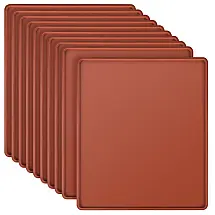 Bandejas Silicone Desidratador TAICHEUT Marrom Antiadherente Kit 10 Unidades 30x25cm