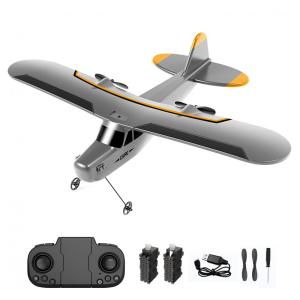 LSRC B3 RC Avião de Controle Remoto 2.4G Design 2CH, Idade Recomendada 14, GOOLRC, Cinza