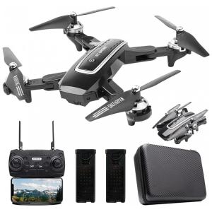 Drone com Camera 1080P para Crianças e Adultos, LOZENGE HJ38, Preto