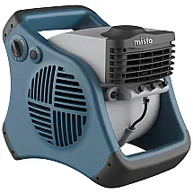 Ventilador de Nebulização Externo com 3 Velocidades ideal para Esportes, Camping, Decks de Pátios, 110V, Lasko 7054, Azul