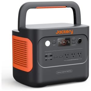 Kit Gerador de Energia Solar Portátil de 2000W com Bateria de Expansão 2528Wh LiFePO4, Jackery Explorer 1000 Plus