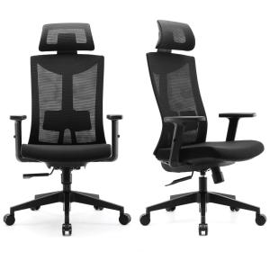 SIHOO Cadeira de Escritório Ergonômica Giratória c, Apoio de Braços