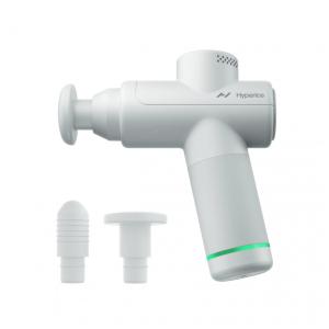 Hypervolt Go 2 Massageador Pistola Elétrico Profissional Sem Fio 2 Acessórios e 3 Velocidades, HYPERICE HIVOLTGO2E, Branco