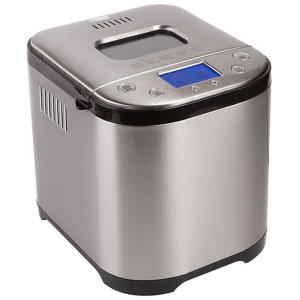 Máquina de Fazer Pão Automática e Antiaderente 15 em 1, até 1 kg, Aço Inoxidável, FRIGIDAIRE EBRM100, Prateado