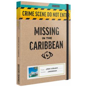 Jogo de Tabuleiro para Adultos Desaparecido no Caribe, Encontre Pistas e Resolva o Mistério, para 6 Jogadores, Platonia Games