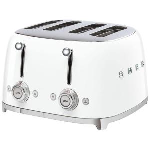 Torradeira Smeg 50s Style Retro 4 Fatias Branca TSF03WHUS