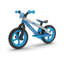 Bicicleta sem Pedal para Crianças de 2 a 5 Anos com Assento Ajustável e Pneus sem Ar, Chillafish, Azul