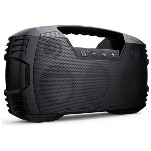 Caixa de Som Bluetooth Portatil a Prova d IPX7 com 32H de Reprodução e Microfone Embutido, HOUL ZALLEE, Vermelho