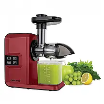 Centrífuga de Frutas com 3 Velocidades, Aço Inoxidável, Silencioso e Função Reversa, 150W, 110v, CHEFSCHOICE JCCC20RD13, Vermelho