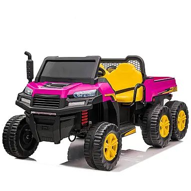 Caminhão Elétrico Infantil 12V Rosa