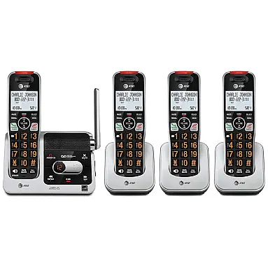 Telefone sem fio, com secretária