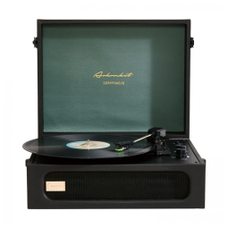 Toca-discos Arkrocket Coryphaeus com Entrada e Saída Bluetooth, Alto-falantes Integrados e Cápsula Magnética - Edição Deluxe