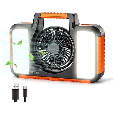 Linkind Lanterna com Ventilador Portátil