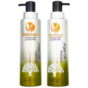 Shampoo e Condicionador Óleo de Argan Marroquino Todos Tipos de Cabelo 400ml