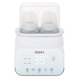 Elvas Aquecedor de Mamadeira, Aquece e Esteriliza, Tamanho Padrão, Branco