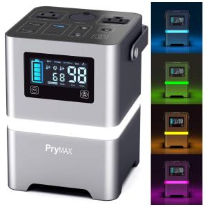 PRYMAX Estação de Energia Portátil 231Wh Touch Screen 110V, 200W, 2 AC, USB