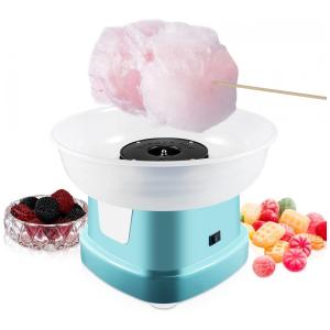 Máquina de Algodão Doce Cotton Candy para Uso Doméstico, 500W, 110v, JLLOM, Azul