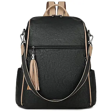 FADEON Mochila Feminina de Couro