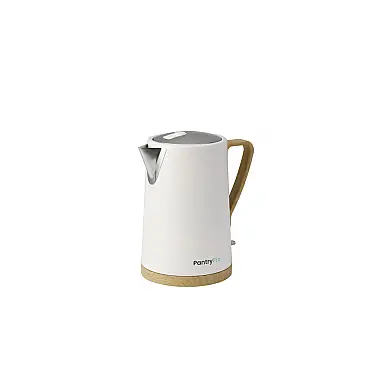 Chaleira elétrica inox PantryPro creme