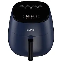 Fritadeira Elétrica AirFryer 8 em 1, Capacidade 4L, Painel Digital, 1400W, Marinho, Marinho, 110v, ELPIS, Azul Marinho