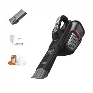 Aspirador de Pó Portátil Sem Fio Recarregável 20V, BLACKDECKER HHVK515J00FF, Preto