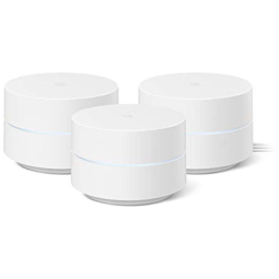 Roteador Nest Wi Fi Mesh Área 418 m2 3 Unid, GOOGLE GJ2CQ, Branco