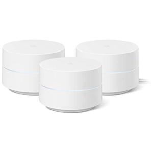 Roteador Nest Wi Fi Mesh Área 418 m2 3 Unid, GOOGLE GJ2CQ, Branco
