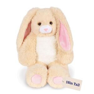Pelúcia Coelho para Crianças Maiores de 1 Ano, VERMONT TEDDY BEAR VTB 23845 , Creme