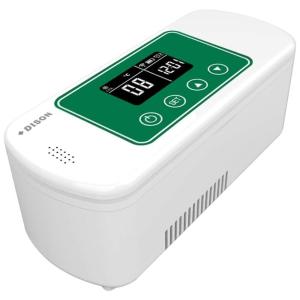 Mini Geladeira Automotiva Mantém Caixa de Insulina Refrigerada Com APP Lembrete de Medicação
