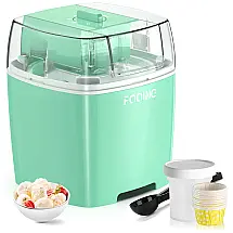 FOOING 10015814 Máquina de Sorvete Automática 1.5L, 110V, Verde Claro