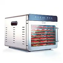 Desidratador Alimentos CulinVerse Aço Inox 8 Bandejas 1000W 110V