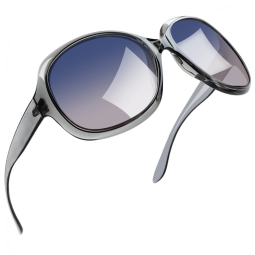 Óculos de Sol Feminino com Proteção UV, Joopin B15, Cinza Claro