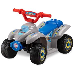 Quadriciclo Elétrico Patrulha Canina 6V até 19 kg, KID TRAX KT1521AZ, Cinza