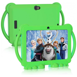 Tablet Infantil 7 Educativo com Controle de Pais, WiFi e Câmera Dupla, Android 11 3GB RAM, YOBANSE, Verde