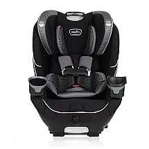 Cadeirinha Evenflo EveryFit All4One Preta 3-em-1 1,8 kg a 54,4 kg