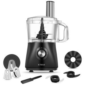 Processador de Alimentos 1.2L com 10 Velocidades, 500W, 110v, KTMAII CY 312, Preto